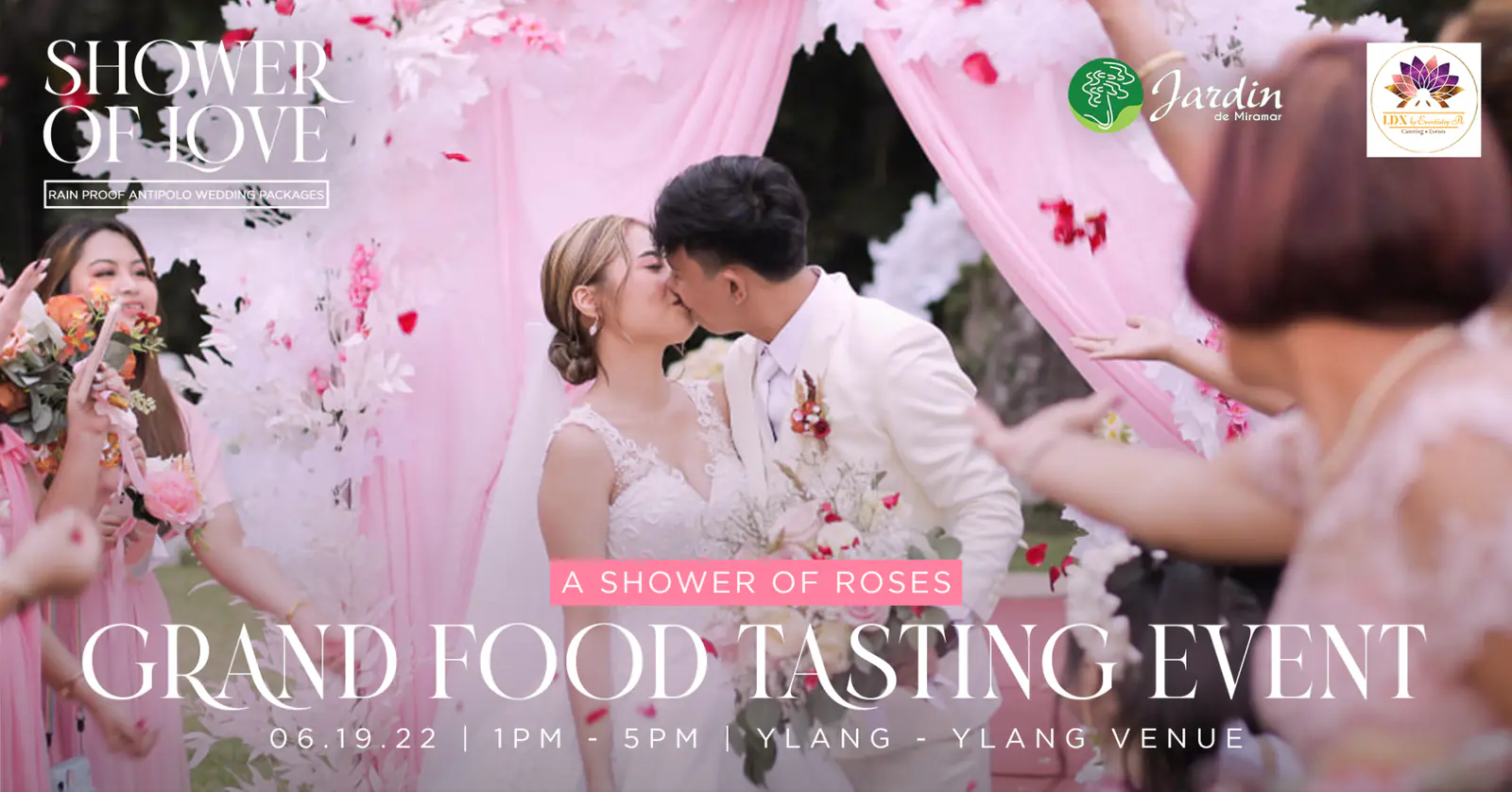 A Shower of Roses (La Dexies by Eventistry PH Grand Food Tasting Event)