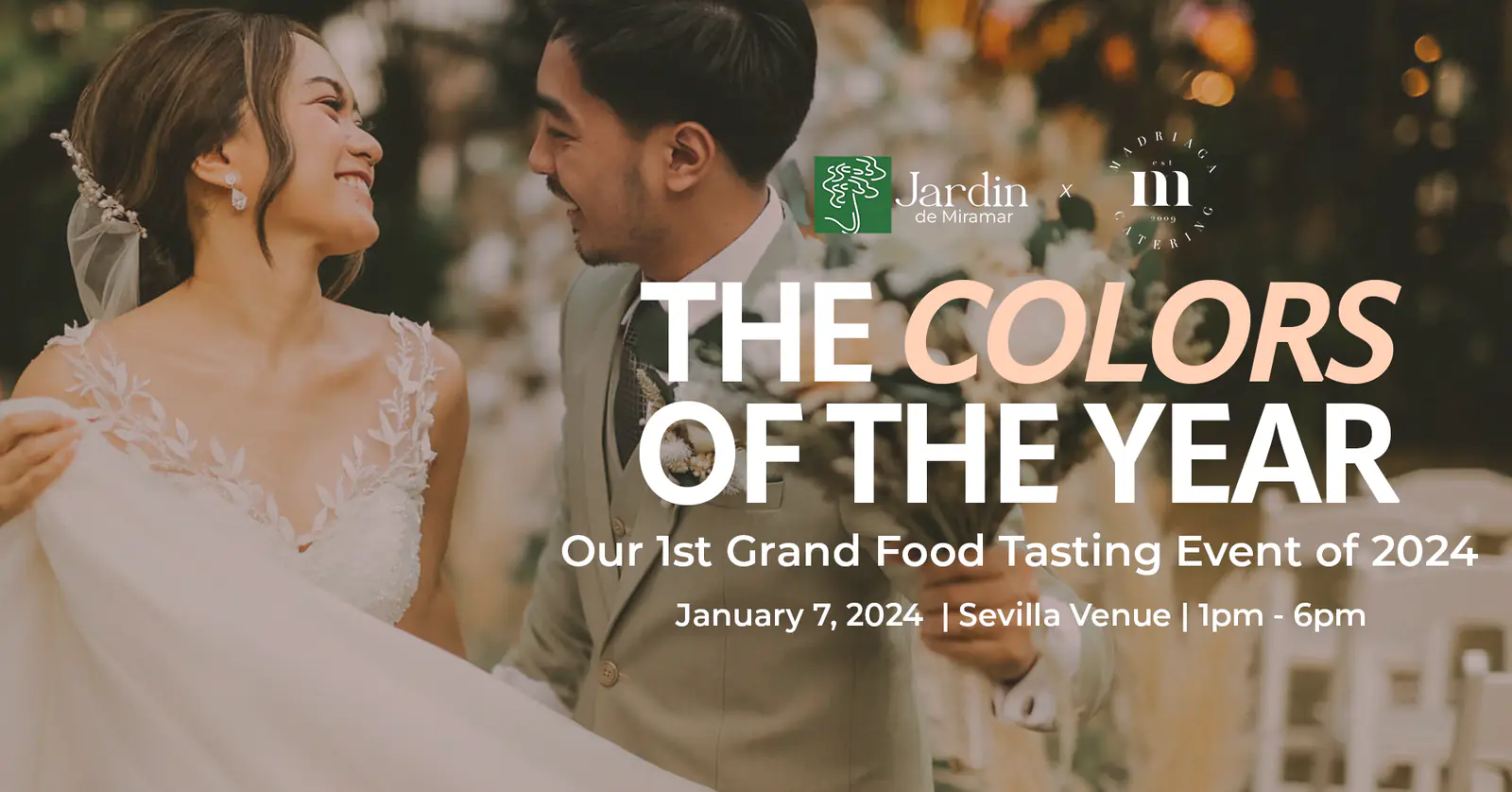 THE COLORS OF THE YEAR: Our 1st Grand Food Tasting Event of 2024