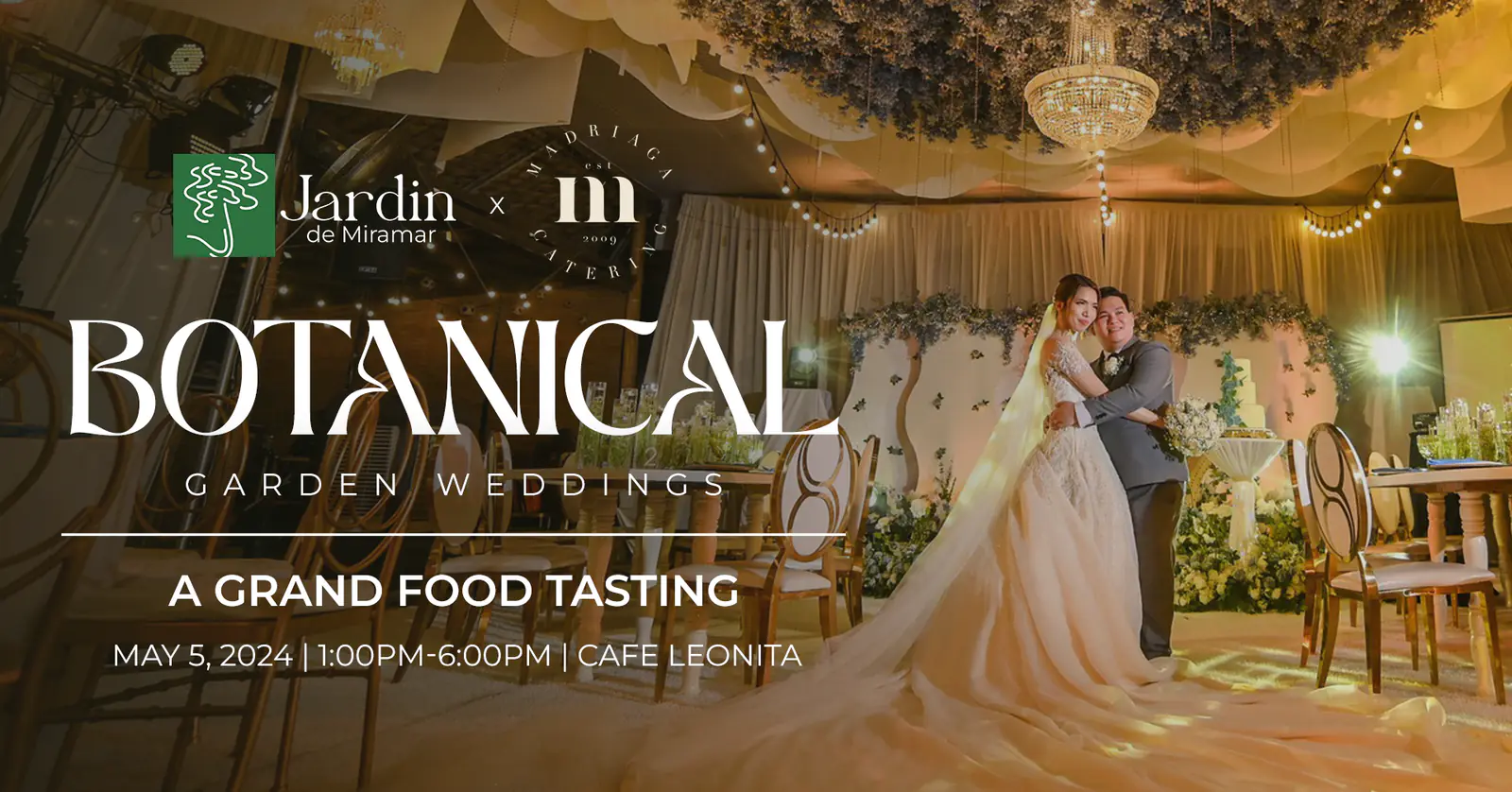 Botanical Garden Weddings | Madriaga Grand Food Tasting