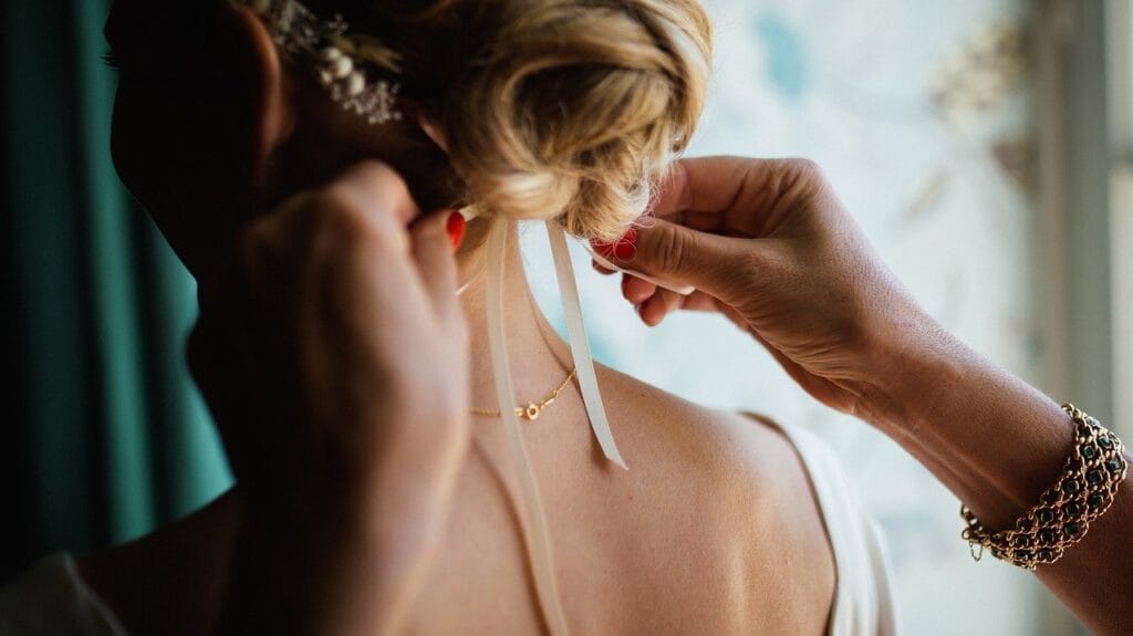 beautiful, blond, bracelet