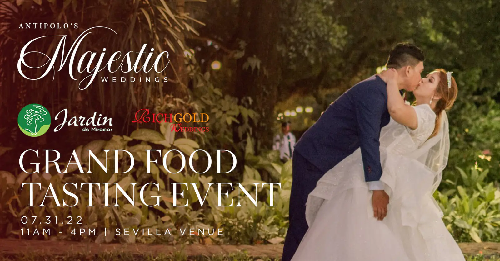Richgold Weddings’ Grand Food Tasting Event at Jardin