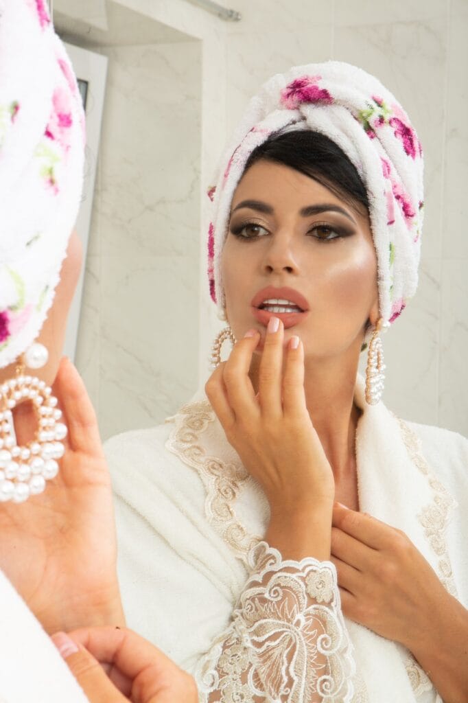 face, model, woman