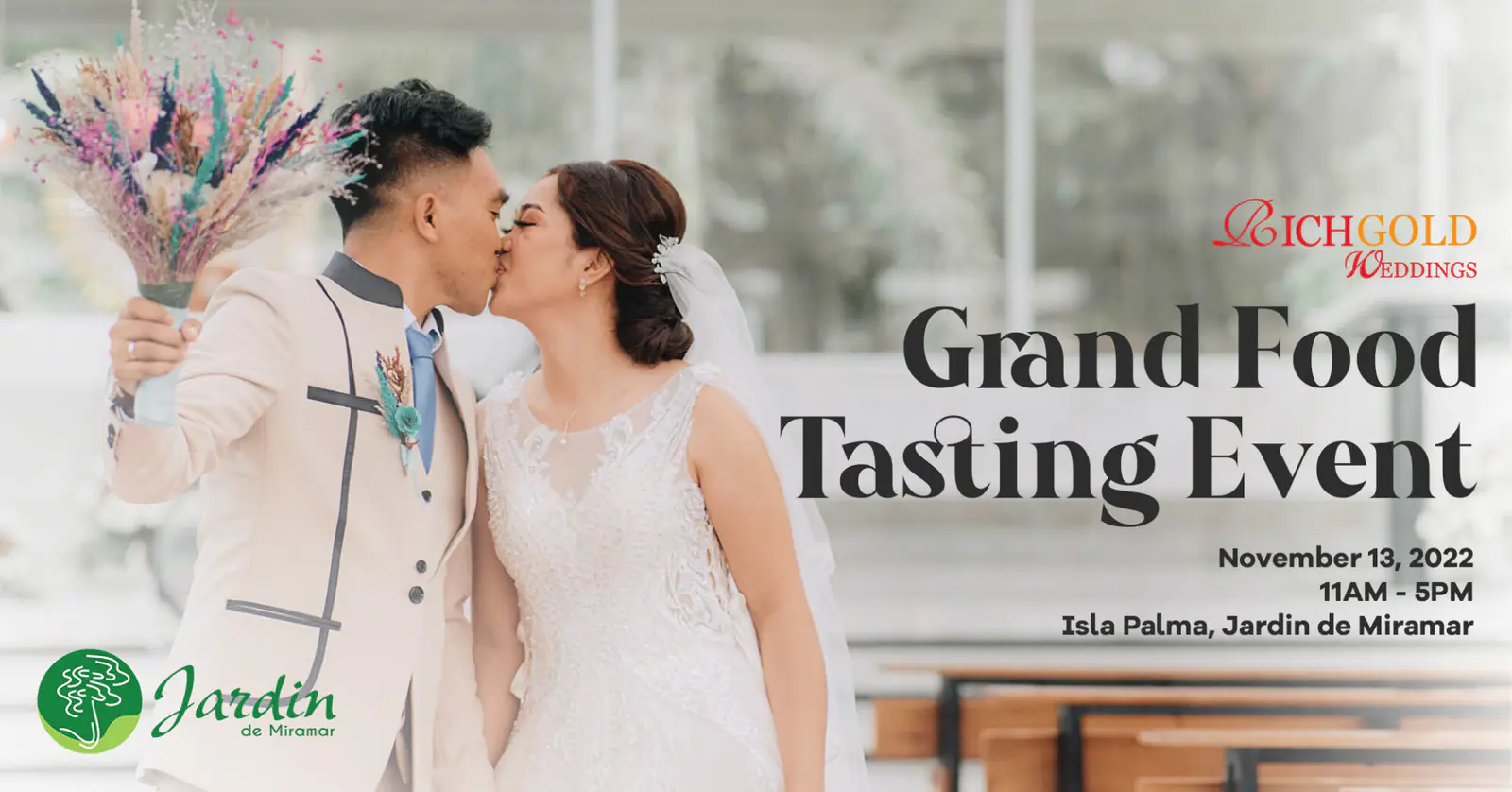 Grand Food Tasting Event by Richgold Weddings