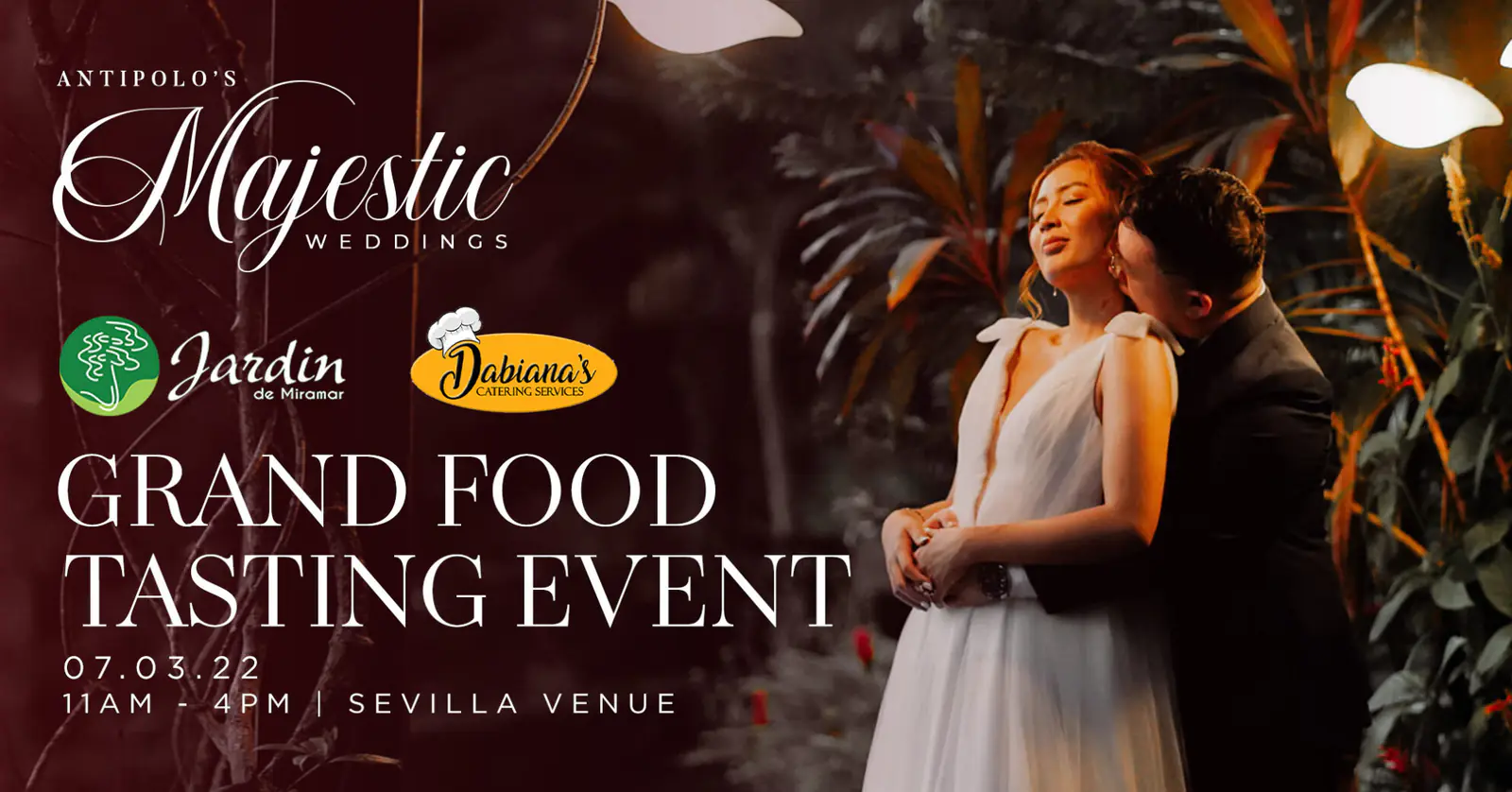 Dabianas Catering’s Grand Food Tasting Event at Jardin