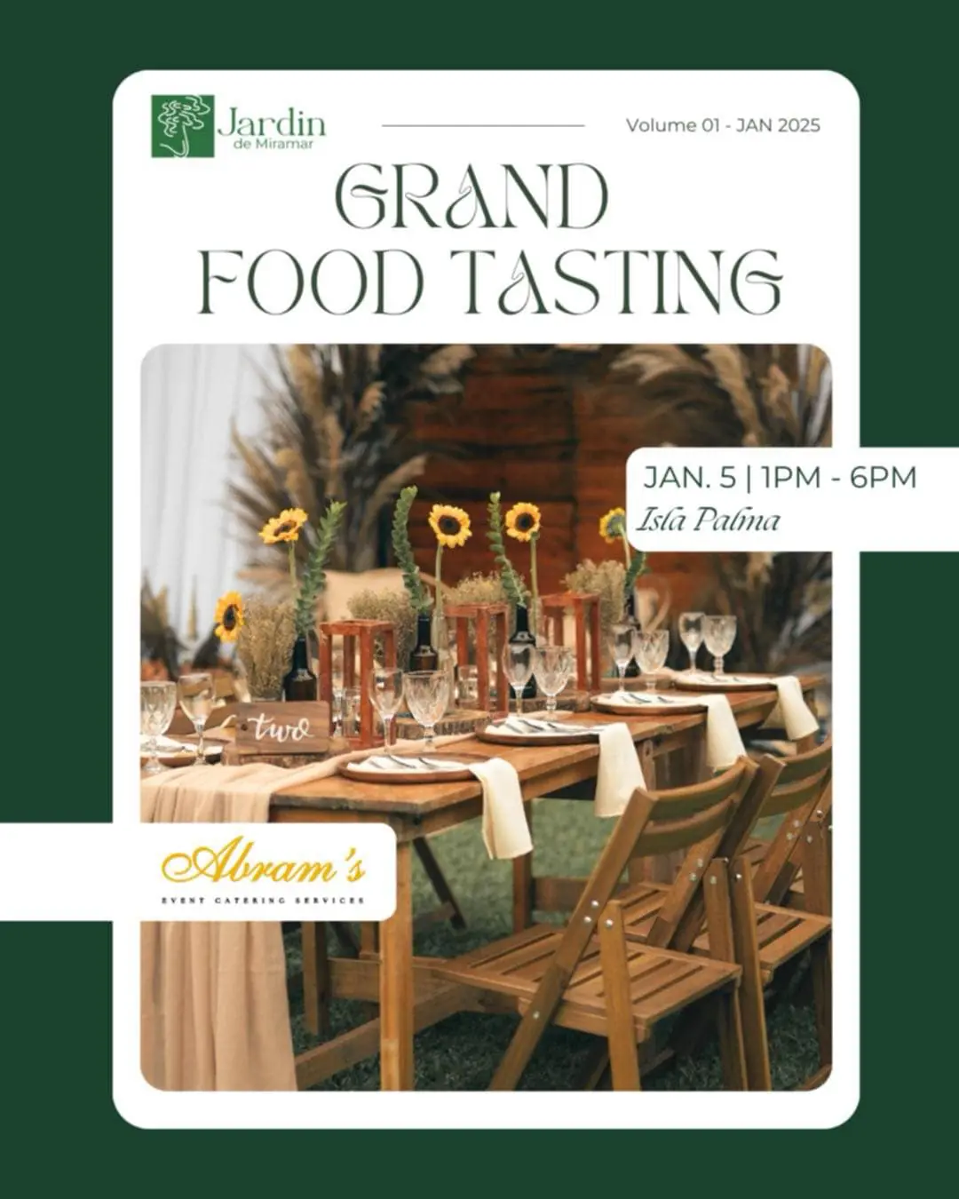 Abram’s Grand Food Tasting-old