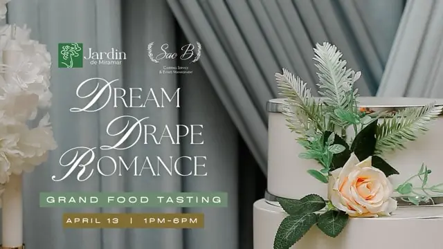 Dream Drape Romance: Grand Food Tasting